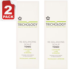 (2X) Trichology Re-balancing Scalp Hair Tonic, Healthy Scalp Healthy  Energises