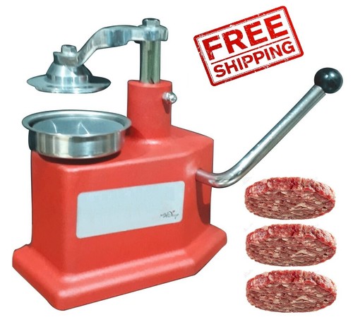 Hamburger meat press machine - hamburger,