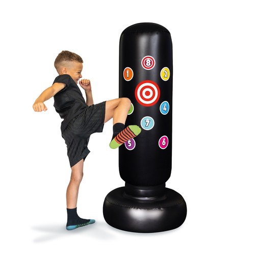 Kids inflatable punchbag with - inflatable,
