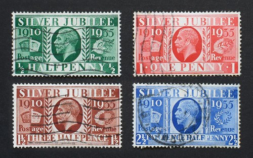 George 1935 silver - gb, v