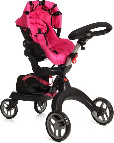 Doll stroller with swiveling - doll,