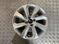 11-17 KIA RIO MK3 15" INCH 8 SPOKE 4 STUD ALLOY WHEEL 5.5JX15 (SCRATCHED)