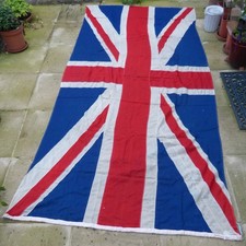 Huge but slightly tatty Union Jack flag 3.6m x 1.8m (12' x 6')