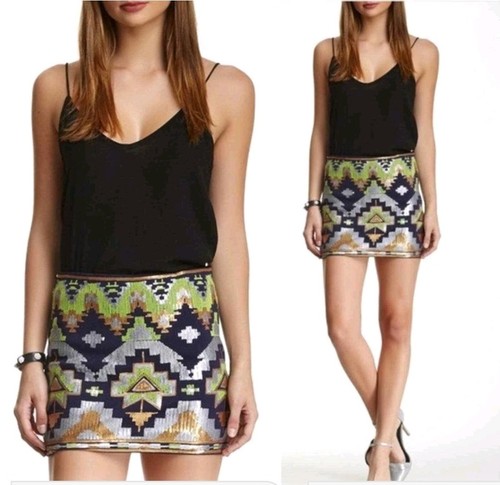 Fate sequins embellished mini - fate,