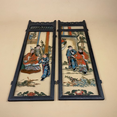 Oriental reverse glass - reverse,