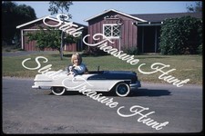 Girl Pontiac Pedal Car Dog
