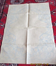 Vintage Linen Tray Cloth