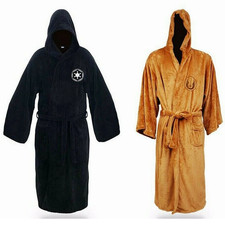 Star Wars Hooded Bath Robe Jedi Knight Galactic Empire Logo Keep Warm Bathrobe