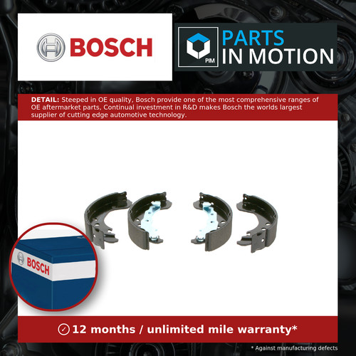Brake shoes set - set, 0986487668