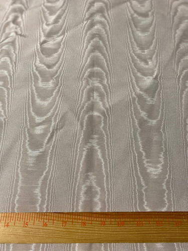 Beige color moire - beige, taffeta