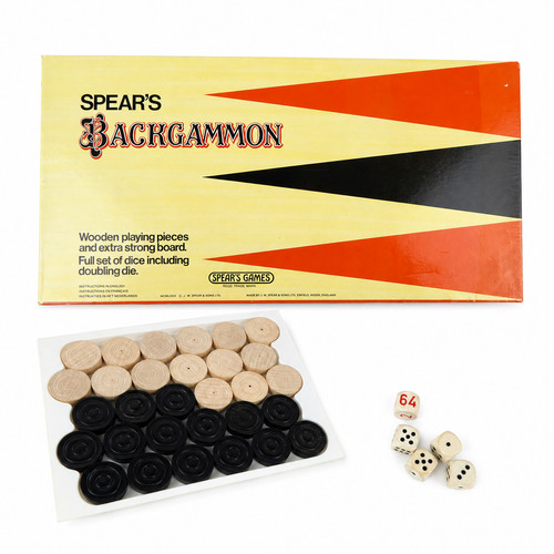 Vintage spear backgammon - vintage, spear's