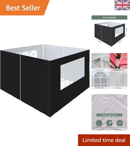 Gazebo side panels - gazebo, 3x3m