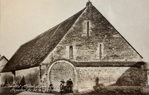 The old manor - tithe, barn