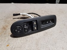 07 Peugeot 407 Coupe Front Window Regulator Switch Driver Side 96588276xt