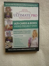 Crafters Companion. The Ultimate Pro. Ulti-Cards & Boxes Double CD/DVD