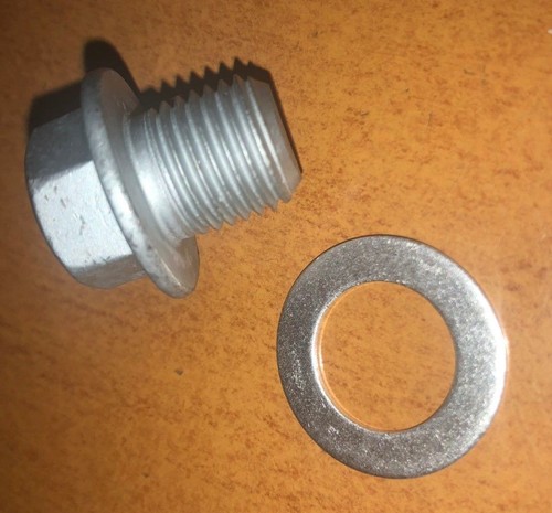 Oil sump drain screw - drain, bolt