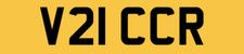 VICKY VICTOR R NUMBER PLATE