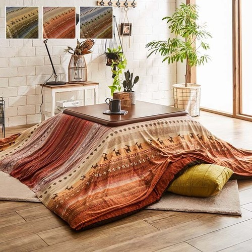 Kotatsu set 80cm table - kotatsu, 80×80cm