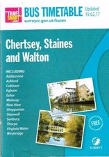 Surrey Bus Timetable Chertsey