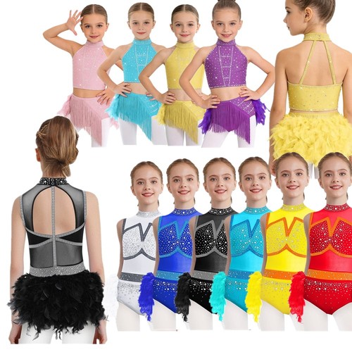 Kids girls dancewear back - uk,