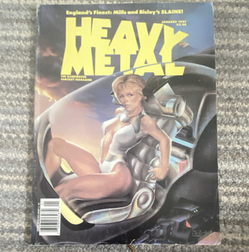 Heavy metal january 1991 vol - heavy,