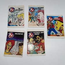 The Real Ghostbusters Trio 1988 mini comics full set of 5 promotional comics