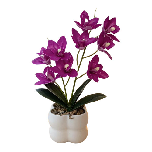 35cm pink cymbidium - pink, orchid