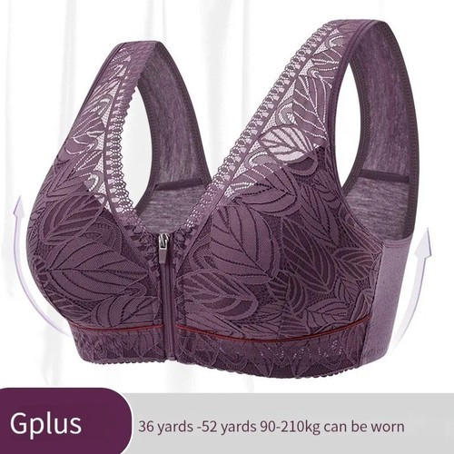 Ladies front fastening bra non - bra,