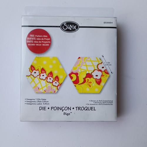 Sizzix bigz die hexagons - die, 1