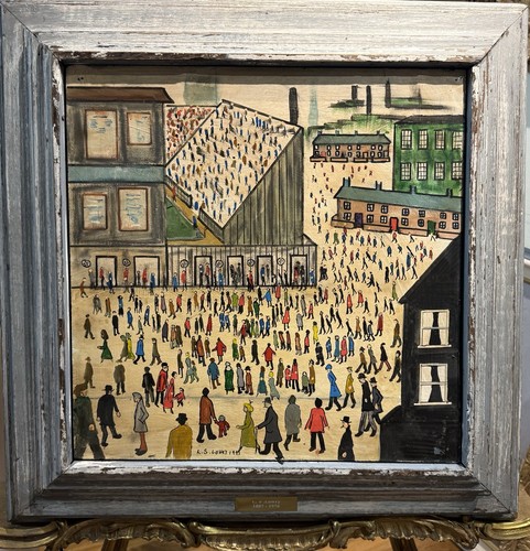 Old master signed lowry - master, s