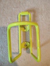 Saracen Vintage 90's Bicycle Cycling Luminous Yellow Thick Bottle Bidon Cage