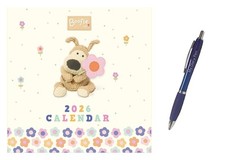 Boofle Wall Calendar 2026 + EXCLUSIVE LIMITED EDITION PEN