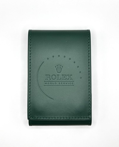 Genuine rolex green leather - rolex,
