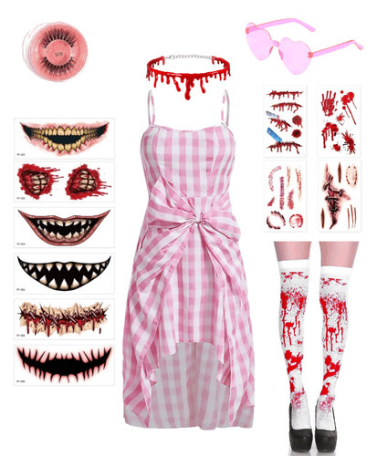 7pcs zombie barbie - 7pcs,
