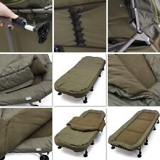 Lidsters Deluxe Carp Fishing 8 Leg Bedchair Sleep System All season Large LFS