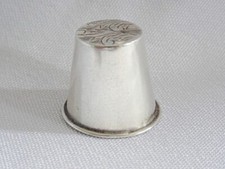 Vintage Silver Thimble 925