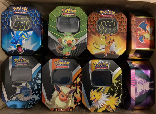 Pokemon tin with cards 50 - cards, 50+