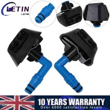 1Pair Washer Nozzle Headlight