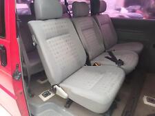 VW Transporter 90-04 T4 2nd Row Middle Seat With Belt Tear On Side 