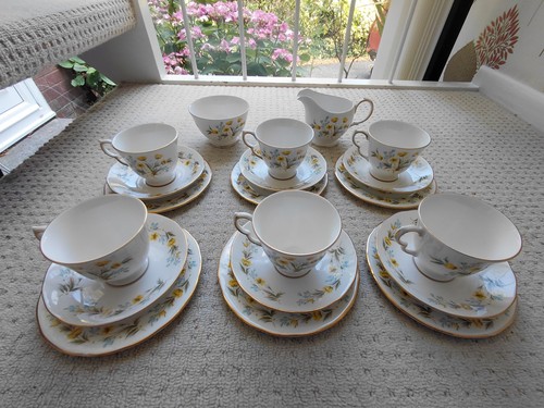 Vintage colclough teaset for - colclough,