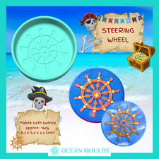 Pirate Bath Bomb Mould - 3D