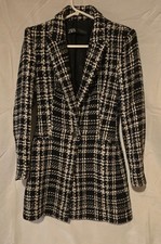 Zara Black And White Textured