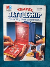 Vintage Travel Battleship Game | MB Games Travelpax | 1982 |  