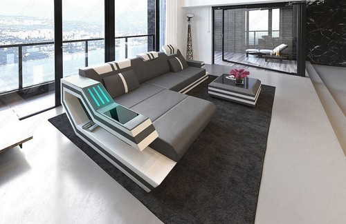 Couch leather sofa - couch,