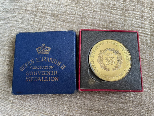 Coronation medal 1953 - coronation,