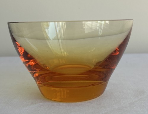 Vintage rustic orange glass - vintage,