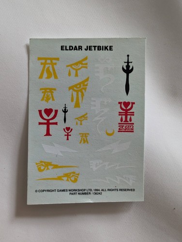 Warhammer 40k transfer - transfer, sheet