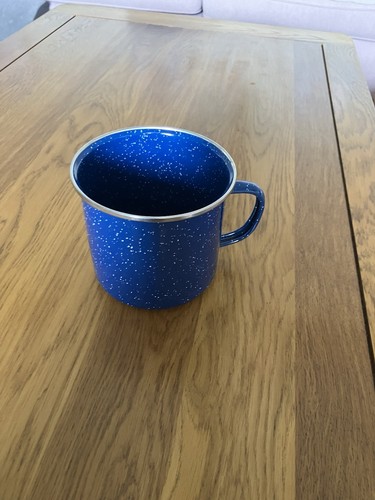 Blue enamel camping - , 1/4