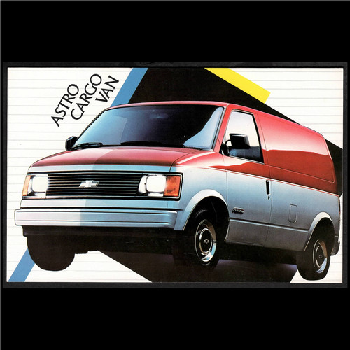 1986 chevrolet astro cargo - chevrolet,