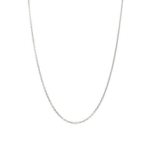 Ladies platinum trace - chain,
